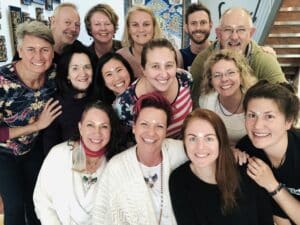 Group photo from Sydney Reiki training weekend, 2019